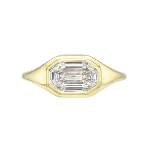 Emerald Signet Ring