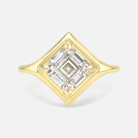 Carré Skinny Signet Ring