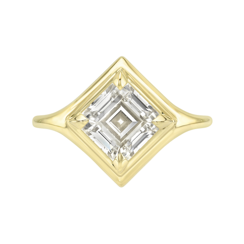 Carré Skinny Signet Ring