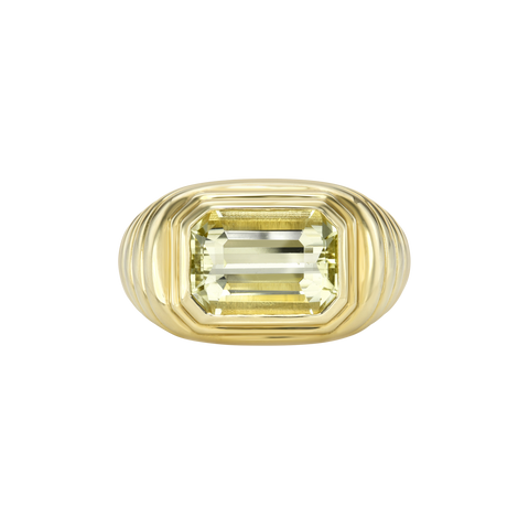 Gemstone Signet Ring