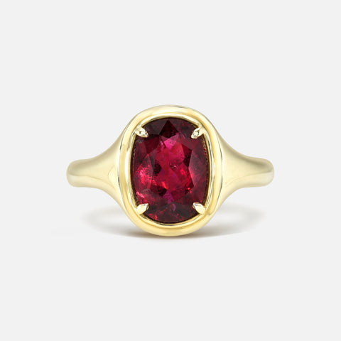 Gemstone Signet Ring
