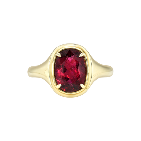 Gemstone Signet Ring