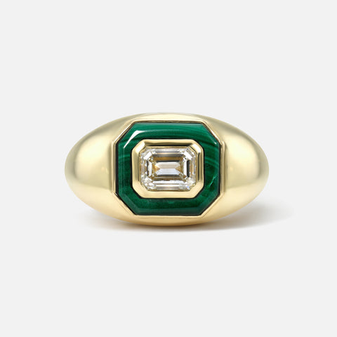 Bubble Inlay Ring