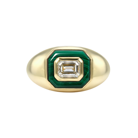 Bubble Inlay Ring