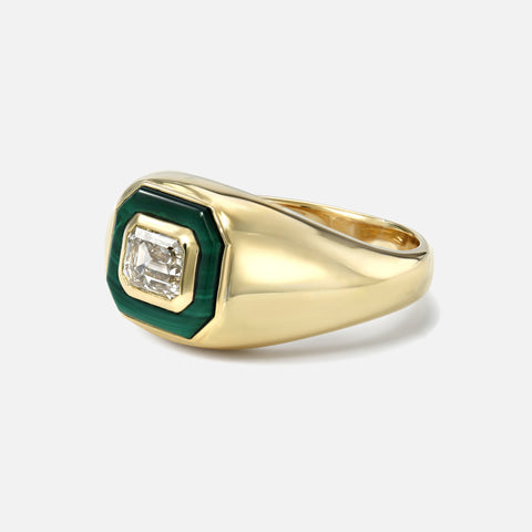 Bubble Inlay Ring