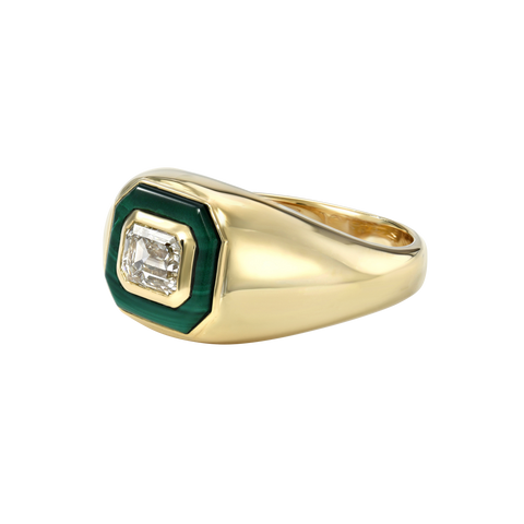 Bubble Inlay Ring