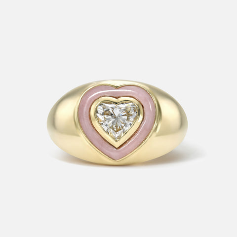 Bubble Inlay Ring
