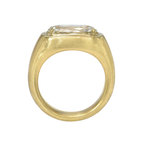 Cushion Signet Ring