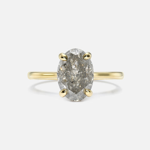 Oval Solitaire Ring