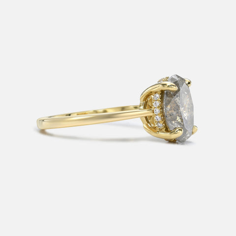Oval Solitaire Ring