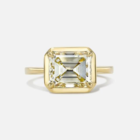 Emerald Solitaire Ring