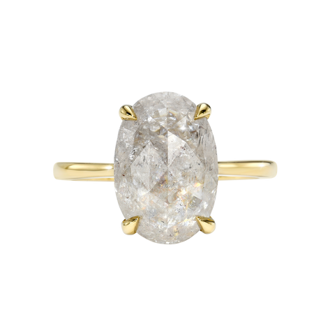 Oval Solitaire Ring