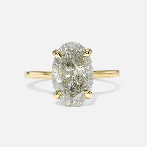 Oval Solitaire Ring