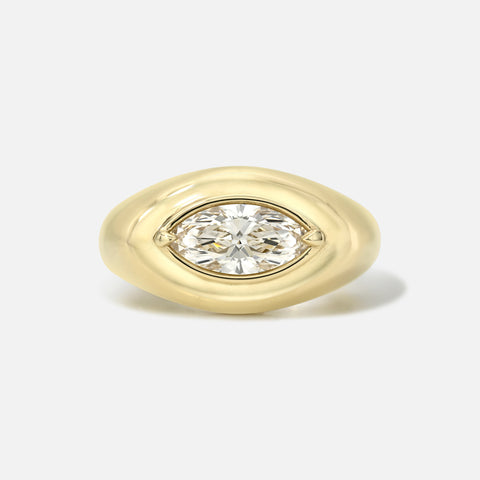 Marquise Bubble Ring