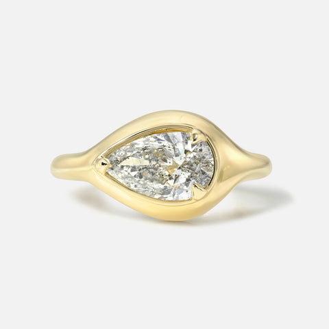 Pear Signet Ring