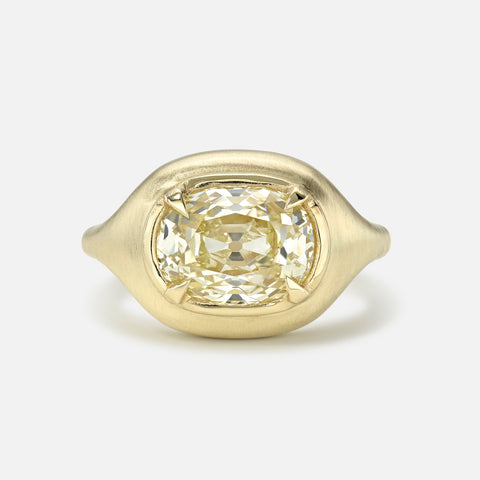 Cushion Signet Ring