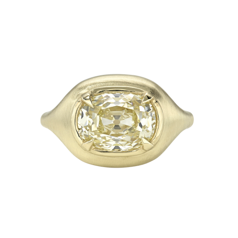 Cushion Signet Ring