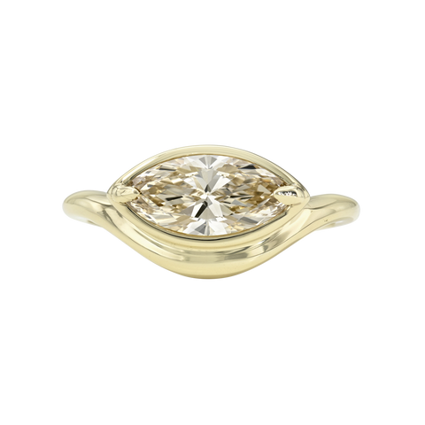 Marquise Floating Ring