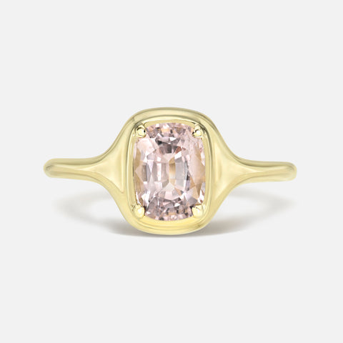 Gemstone Skinny Signet Ring