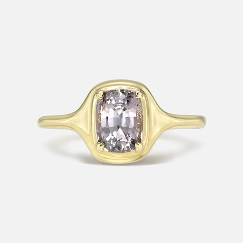 Gemstone Skinny Signet Ring