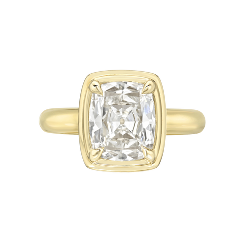 Paruzzi Chunky Mini Framed Solitaire Ring